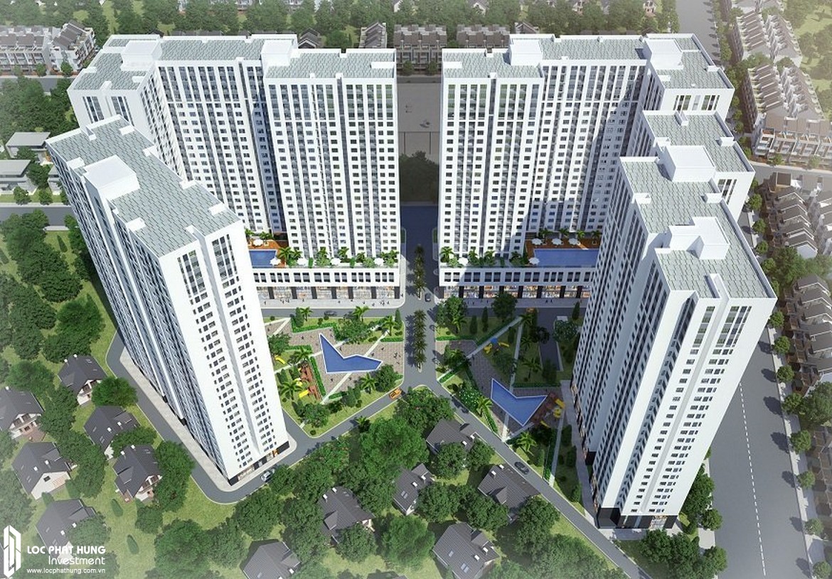 Dự án AIO City có mật độ xây dựng 23,6%