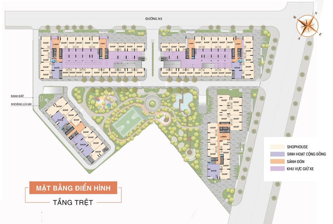 Mặt bằng dự án căn hộ chung cư AIO City Quận Bình Tân Đường Tên Lửa chủ đầu tư Hoa Lâm